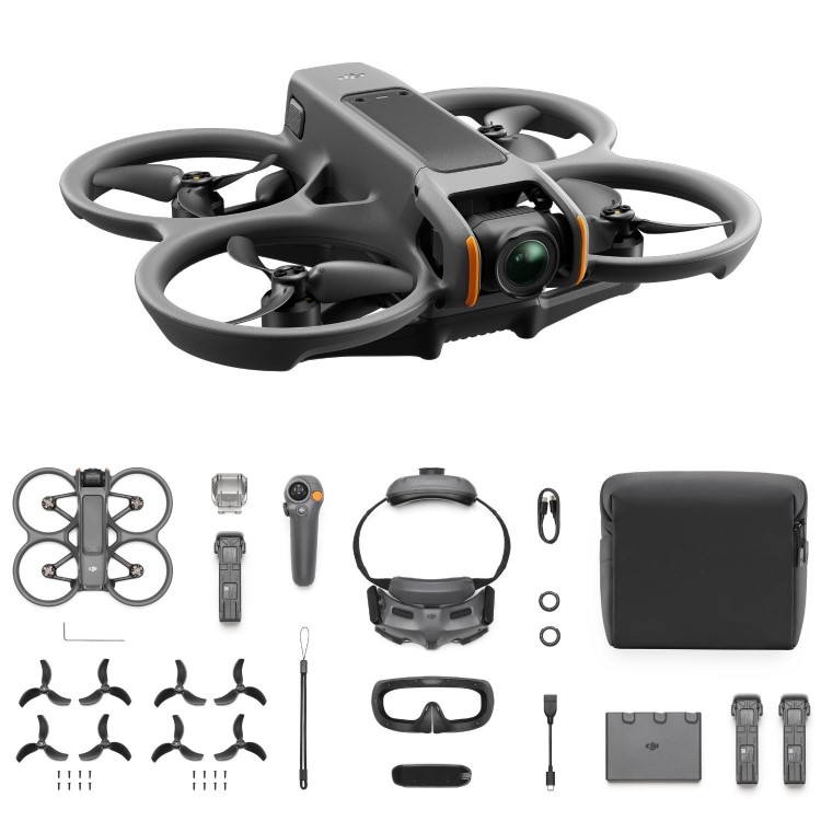 DJI Avata 2 Fly More Combo with 3 Batteries