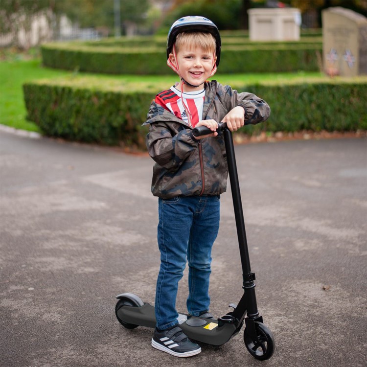 electriQ Active Electric Kids Scooter - Black