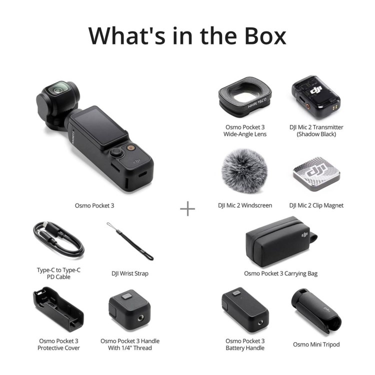 DJI Osmo Pocket 3 Creator Combo