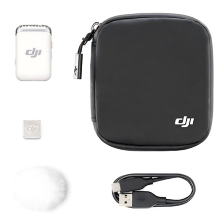 CP.RN.00000329.01 DJI Mic 2 1TX Pearl White