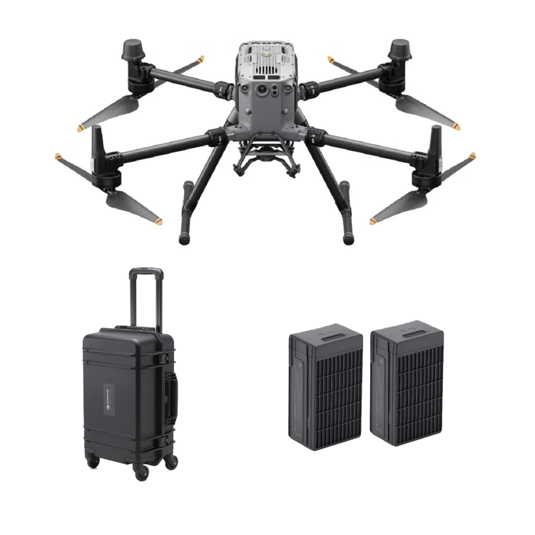 DJI Matrice 350 RTK Drone with BS65 Battery Station and 2-Pack TB65 Intelligent Flight Battery