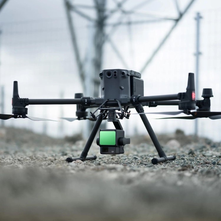 DJI Matrice 350 RTK Drone, Zenmuse L2 and 2x TB65 Intelligent Flight Battery with BS65 Battery Station